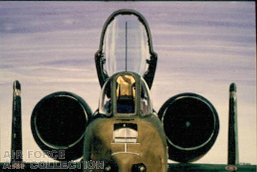 FAIRCHILD REPUBLIC A-10 ON THE RAMP AT EGLIN AIR BASE, FLORIDA